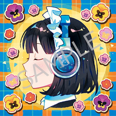 前屋進先生描き下ろしステッカー